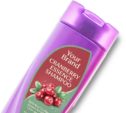 Cranberry shampoo