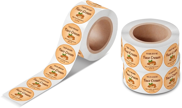 Label sticker roll