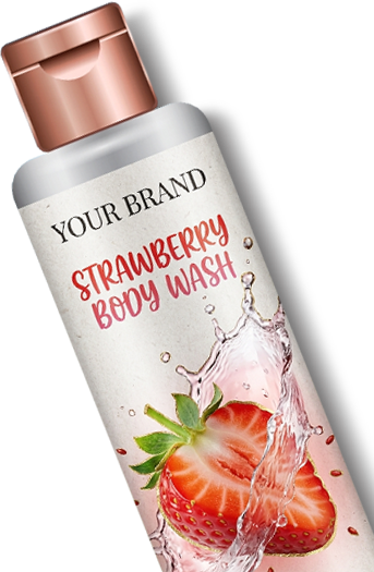 Strawberry body wash