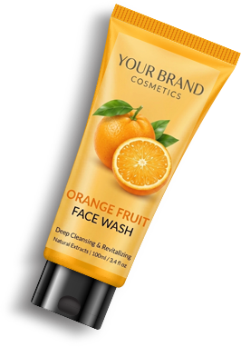 Face wash tube
